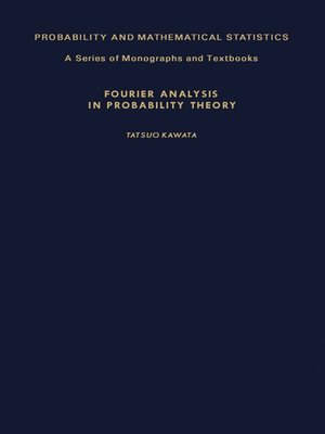 cover image of Fourier Analysis in Probability Theory